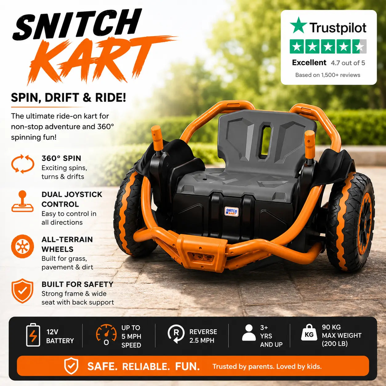 Snitch Kart Snitch street